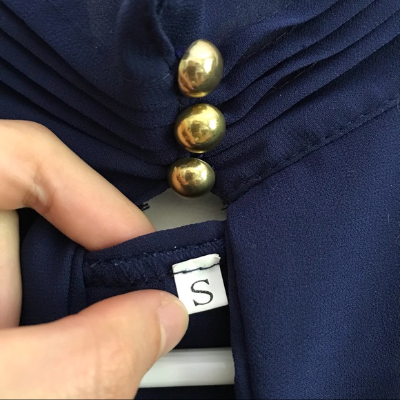 High Neck Light Blouse - Picture 8 of 8